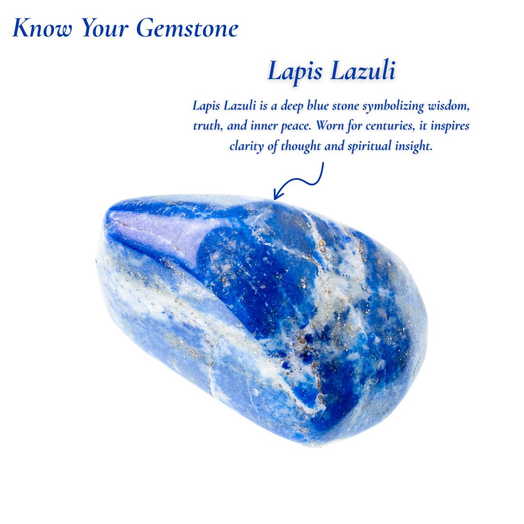 Lapis Lazuli Moonbeam Gold Plated Necklace